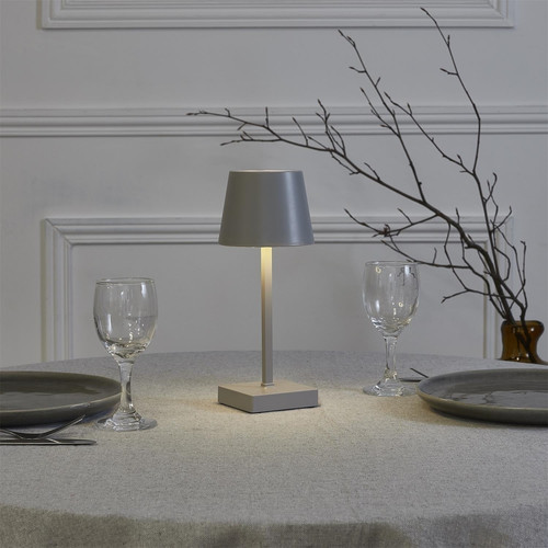 Table Lamp Blanca LED, grey