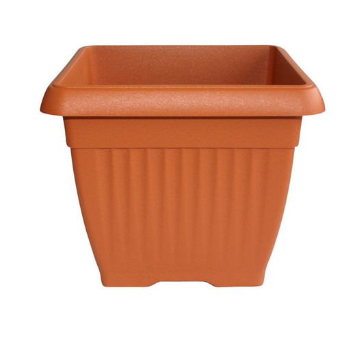 Plant Pot Terra 19 cm, plastic, terracota