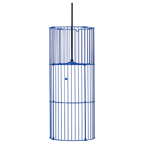 SOLVINDEN Pendant lamp, blue, 48 cm