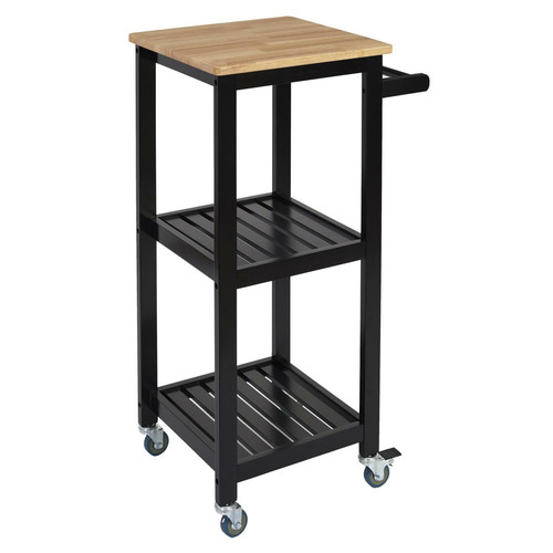 Kitchen Trolley Bish, black