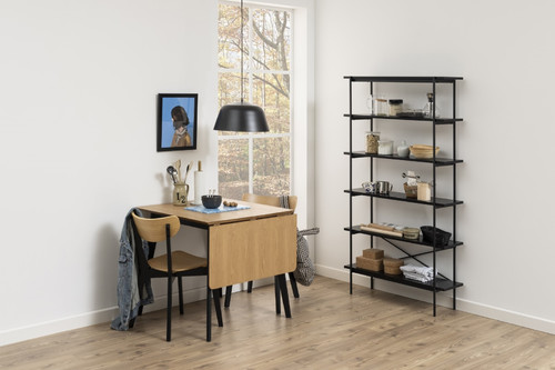 Shelving Unit Angus, black