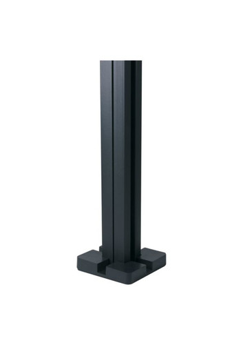 Blooma Neva Steel Slotted Fence Post 7 x 7 x 95 cm, galvanised, grey