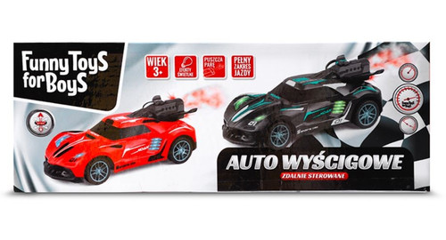 Toys For Boys R/C Racing Car with Steam & Light 3+