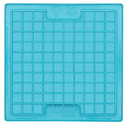 LickiMat Playdate for Dogs, soft, turquoise