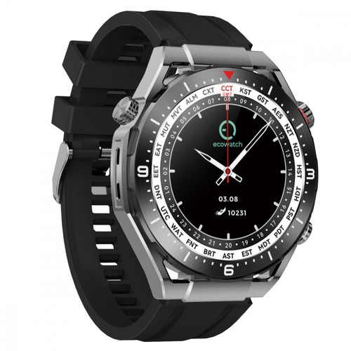 EcoWatch Smartwatch EW01, black
