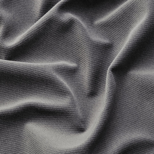 EKTORP Cover for corner sofa, 4-seat, Hakebo dark grey