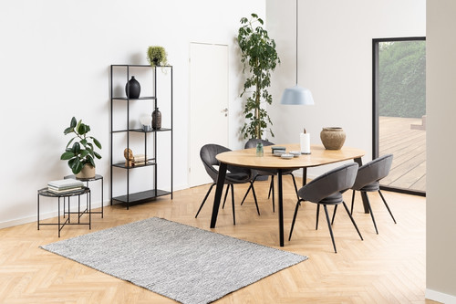 Coffee Table Avila, high, black marble