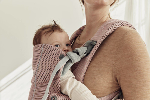 BABYBJORN Baby Carrier Harmony 3D Mesh, Dusty pink