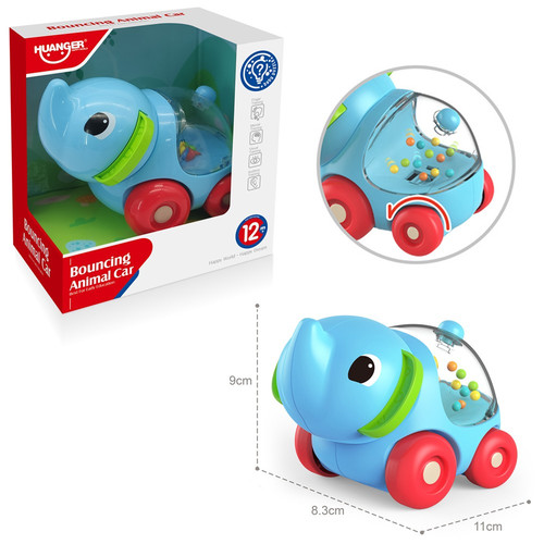 Bouncing Animal Car 12m+