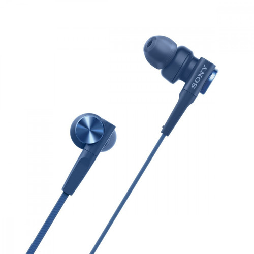 Sony In-ear Headphones with Microphone MDR-XB55AP, blue