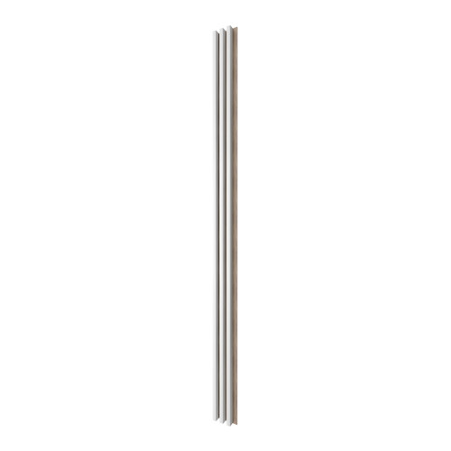 Stegu Wall Decorative Lamella Triple 1pc 275 x 17.6 cm, white/oak