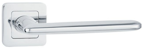 Metalbud Door Handle Slim, glossy chrome