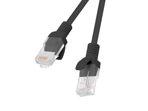 Lanberg Patchcord cat.5e 0.25M UTP black