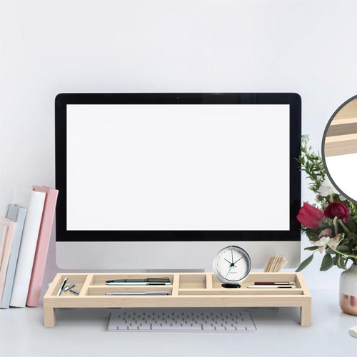 Desk Shelf Organizer, natural