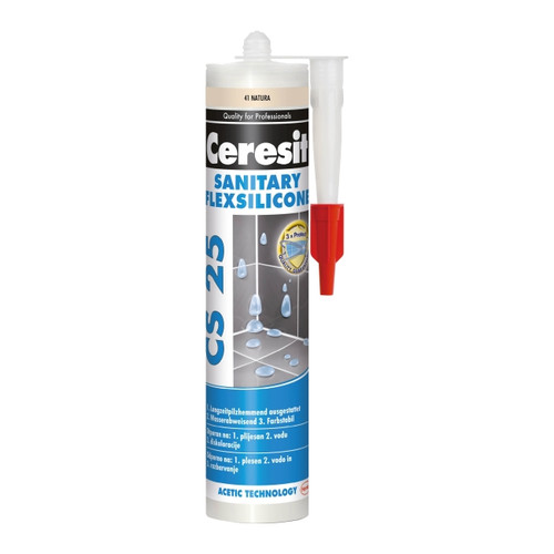 Ceresit Sanitary Flexsilicone CS 25 280ml bahama beige