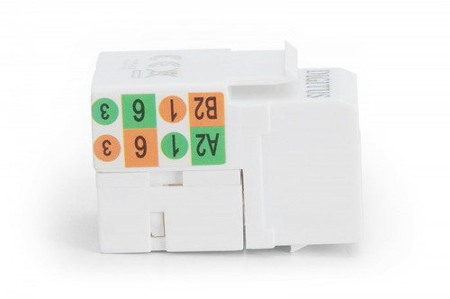 CAT 6, Class E Keystone module unshielded