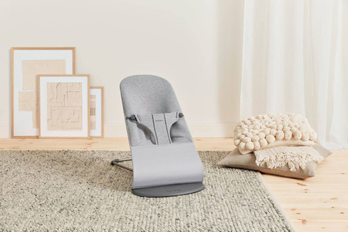 BABYBJÖRN - Bouncer Bliss - Light grey, 3D Jersey