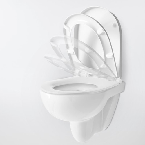 Kolo Wall Hung Toilet Bowl Nova Pro Rimless with Duroplast Soft-close Seat