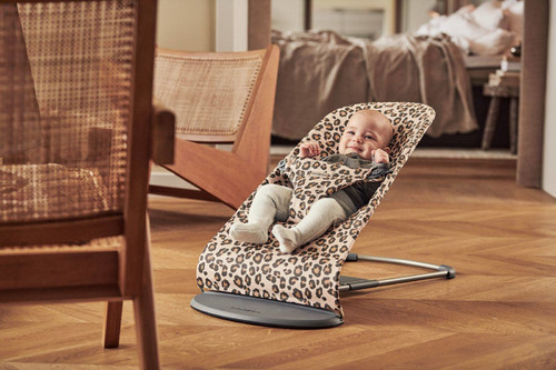 BABYBJÖRN - Bouncer Bliss, Beige/Leopard, Cotton