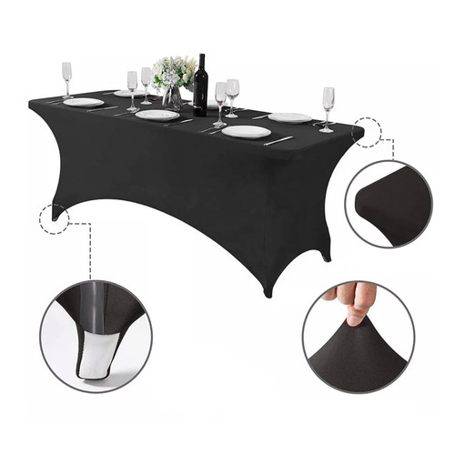 GreenBlue Elastic Table Cover GB372, black