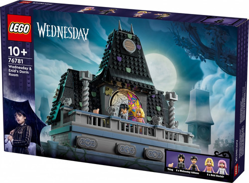 LEGO Wednesday and Enid's Dorm Room 10+