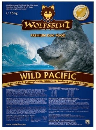 Wolfsblut Dog Food Adult Wild Pacific Fish with Potato 2kg