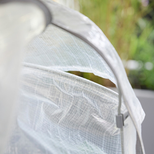 ASPAREN Plant set, outdoor grey/transparent white, 89x38x91 cm