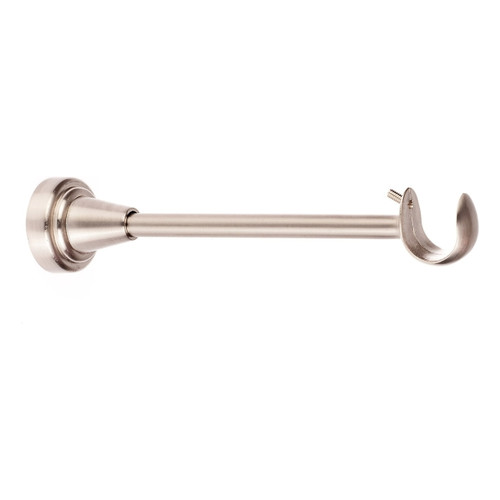 Curtain Pole Bracket Colours 19 mm, open, nickel