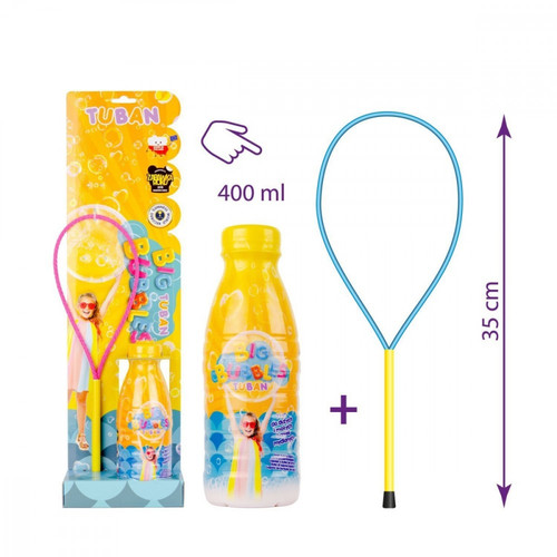 Tuban Bubble Making Set + Liquid 400ml 3+