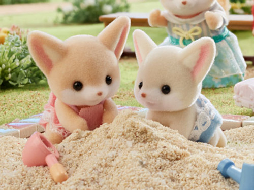 Sylvanian Families Fennec Fox Twins 3+