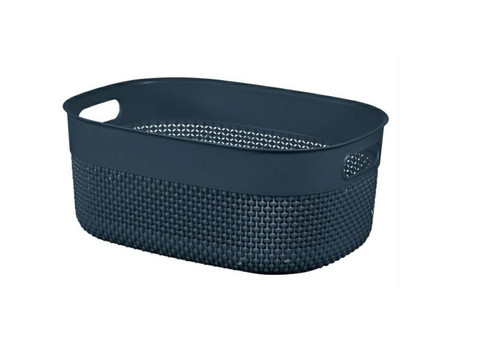 Curver Storage Basket M 12l, dark blue