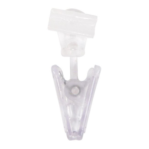 Curtain Sliding Clip Slim 10-pack, transparent