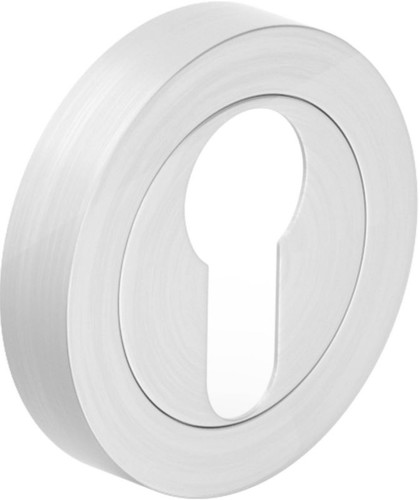 Door Escutcheon Metalbud, brushed nickel