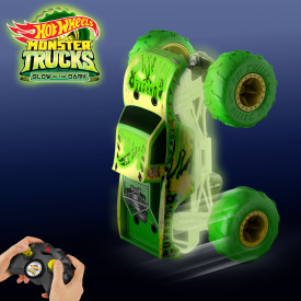 Hot Wheels Monster Trucks 1:15 Scale Gunkster Battery-Powered RC Truck HTP15 4+