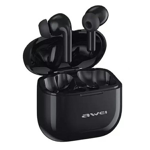 AWEI Headphones Earphones Bluetooth T1 Pro, black