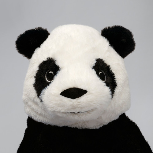 KRAMIG Soft toy, white, black