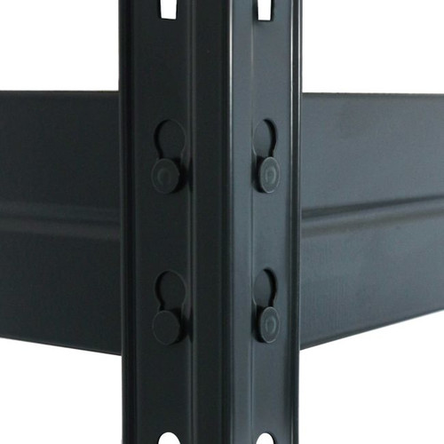 GoodHome Metal Shelving Unit Rand 180 x 67.5 x 40 cm 5 Shelves 150 kg