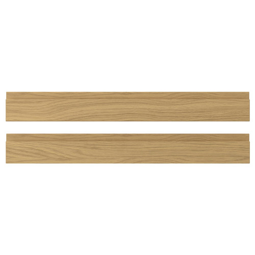 VOXTORP Drawer front, oak effect, 80x10 cm
