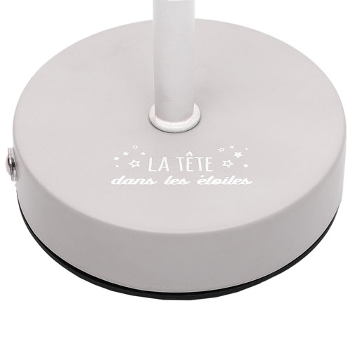 Table Lamp for Children's Room Stars, white