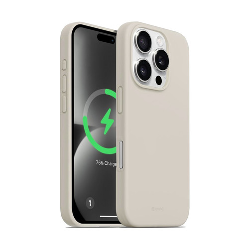 CRONG Phone Case iPhone 16 Pro MagSafe Color Cover, beige
