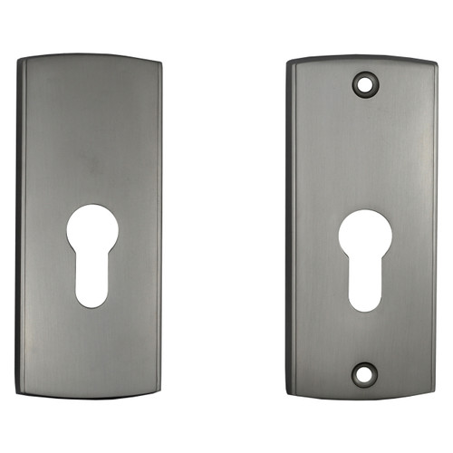 Schaffner Door Escutcheon Cesare Yale, matt nickel