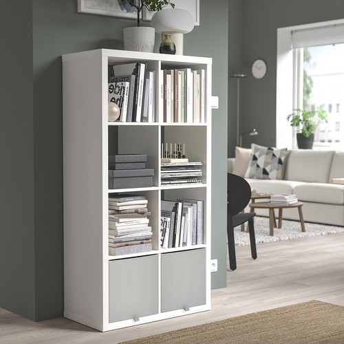 KOSINGEN Box, light grey, 33x38x33 cm