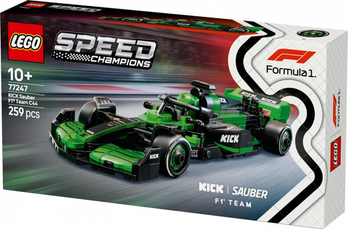 LEGO Speed Champions KICK Sauber F1® Team C44 Race Car 10+