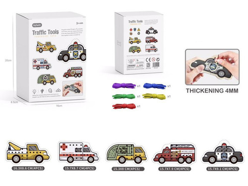 Threading Toys Traffic Tools 3+