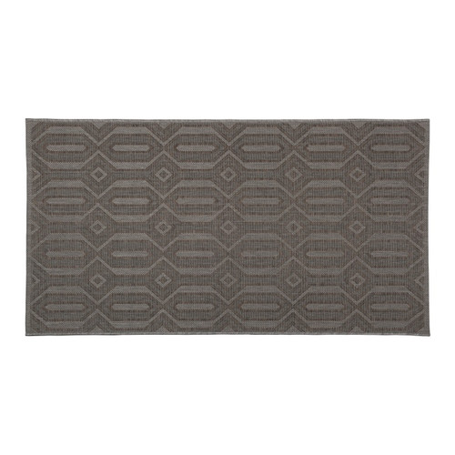 Rug Madera Geo 120 x 170 cm, grey