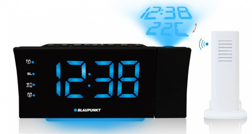 Blaupunkt Clock Radio with Projection & USB Charging CRP81USB