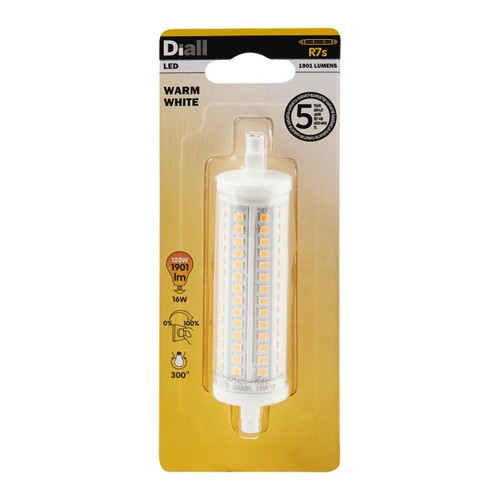 Diall LED Bulb R7s J118 16 W 1901lm