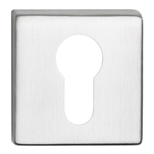 Door Escutcheon Metalbud, lower, stainless steel