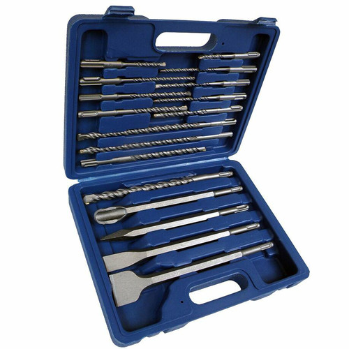 Silver Drill Bit Set, 17pcs