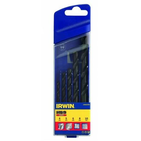 Irwin HSS Drill Bit Set PRO-D338 5pcs